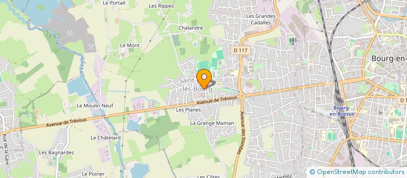 localisation de l'entreprise GROUPE YONGXING  SAINT-DENIS-LES-BOURG