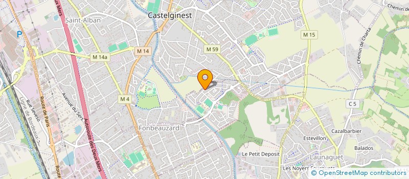 localisation de l'entreprise GROUPE Z  FONBEAUZARD