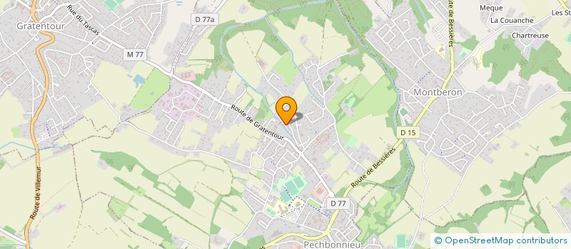 localisation de l'entreprise GROUPE ZAMORANO  PECHBONNIEU