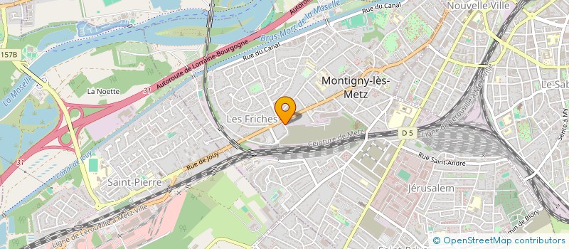 localisation de l'entreprise GROUPE ZHOU 3 à MONTIGNY-LES-METZ