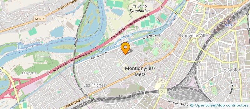 localisation de l'entreprise GROUPE ZHOU 4 à MONTIGNY-LES-METZ