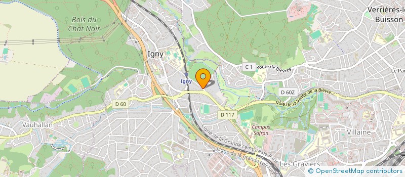 localisation de l'entreprise GROUPE ZM HOLDING  IGNY