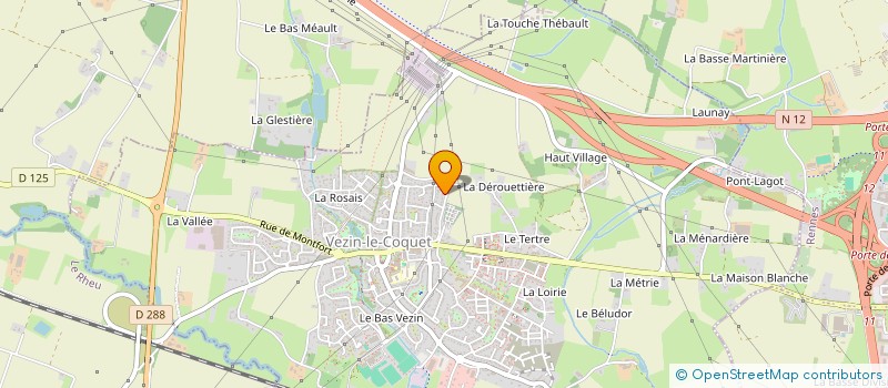 localisation de l'entreprise GROUPE ZR  VEZIN-LE-COQUET