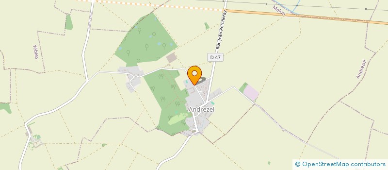 localisation de l'entreprise GROUPEENT D'EMPLOYEURS ANDREZEL  ANDREZEL