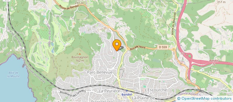 localisation de l'entreprise GROUPEFAC  BANDOL