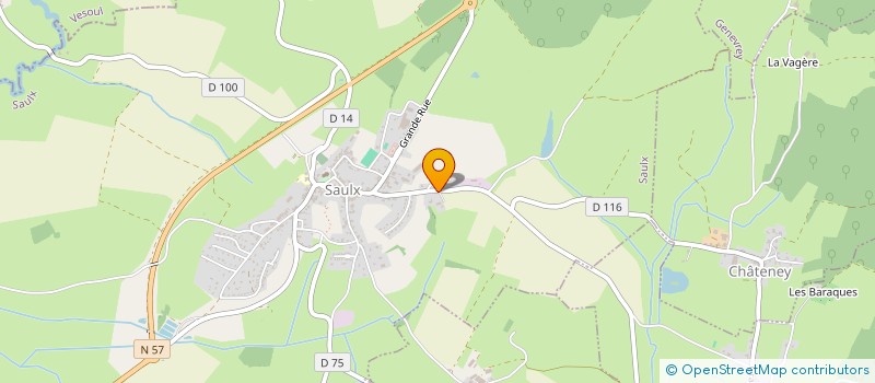 localisation de l'entreprise GROUPEMEMENT FORESTIER DE LA DAME  SAULX