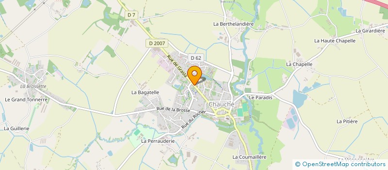 localisation de l'entreprise GROUPEMENT A5 à CHAUCHE