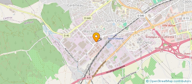 localisation de l'entreprise GROUPEMENT ACTION DISTRIBUTION à NIMES