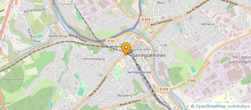 localisation de l'entreprise GROUPEMENT AGRICOLE D'EXPLOITAITON EN COMMUN DE LA BLIES à BLIESBRUCK