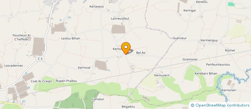 localisation de l'entreprise GROUPEMENT AGRICOLE D'EXPLOITATION EN COMMUN AGREE AN AVEL à CLEDER