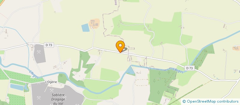 localisation de l'entreprise GROUPEMENT AGRICOLE D'EXPLOITATION EN COMMUN AGREE BEAUCHENE  VAL D'ERDRE-AUXENCE