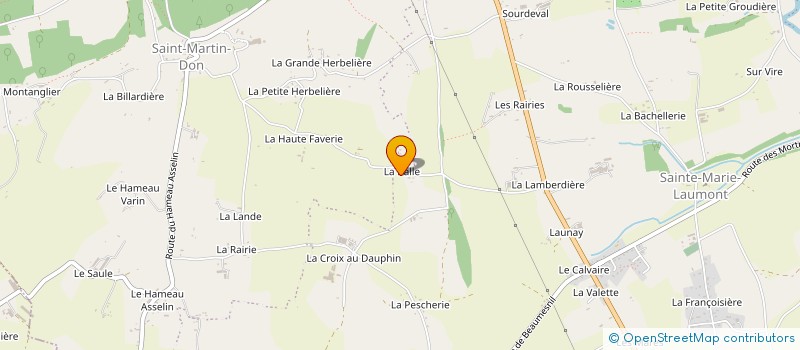 localisation de l'entreprise GROUPEMENT AGRICOLE D'EXPLOITATION EN COMMUN AGREE BUREL à SOULEUVRE EN BOCAGE