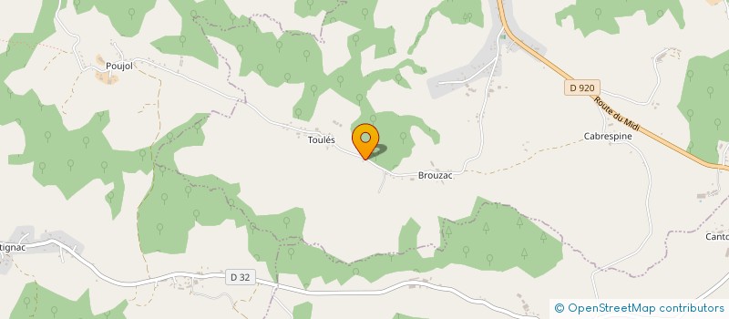 localisation de l'entreprise GROUPEMENT AGRICOLE D'EXPLOITATION EN COMMUN AGREE CONTENSOUX à ARPAJON-SUR-CERE