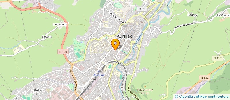 localisation de l'entreprise GROUPEMENT AGRICOLE D'EXPLOITATION EN COMMUN AGREE DE HAUTESSERRE à YTRAC