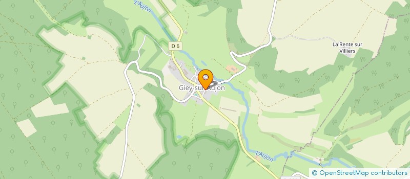 localisation de l'entreprise GROUPEMENT AGRICOLE D'EXPLOITATION EN COMMUN AGREE DE L'AUJON à GIEY-SUR-AUJON