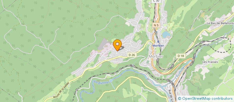 localisation de l'entreprise GROUPEMENT AGRICOLE D'EXPLOITATION EN COMMUN AGREE DE LA FONTANETTE à HAUTS DE BIENNE