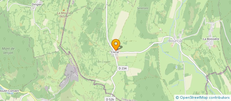 localisation de l'entreprise GROUPEMENT AGRICOLE D'EXPLOITATION EN COMMUN AGREE DE LA GRANDE VALLEE à VAL SURAN