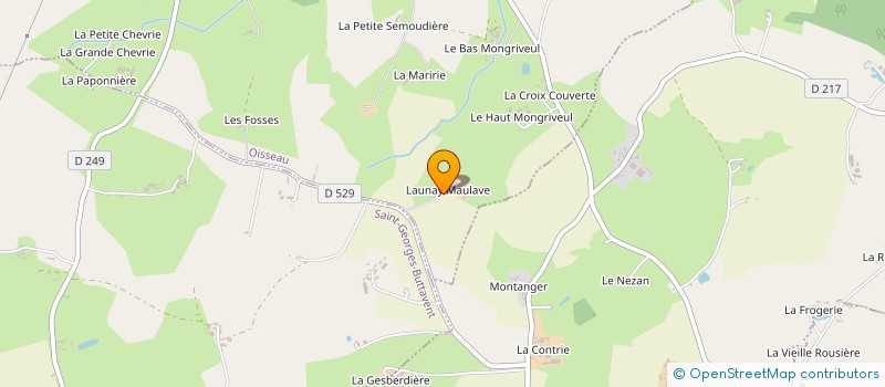 localisation de l'entreprise GROUPEMENT AGRICOLE D EXPLOITATION EN COMMUN AGREE DE LA MAULAVERIE à OISSEAU