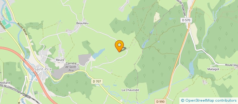 localisation de l'entreprise GROUPEMENT AGRICOLE D EXPLOITATION EN COMMUN AGREE DE LA ROUTE BLEUE  SAINT-PRIX