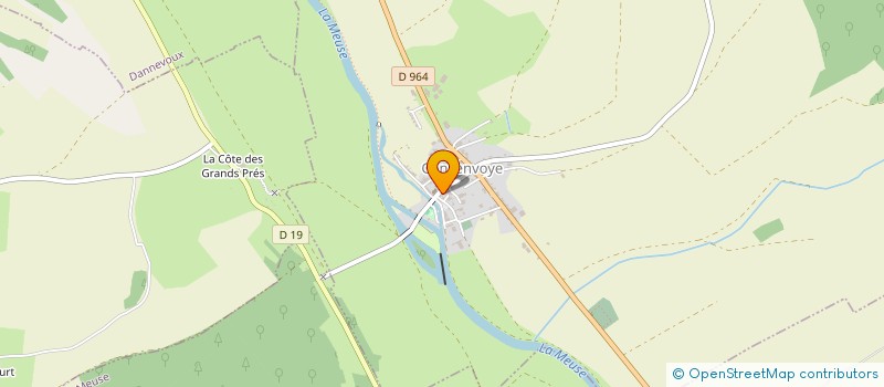 localisation de l'entreprise GROUPEMENT AGRICOLE D'EXPLOITATION EN COMMUN AGREE DE LA WATELIERE à LINY-DEVANT-DUN