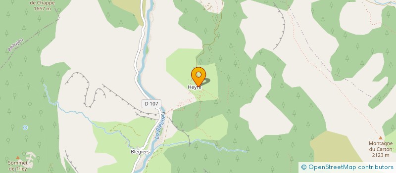 localisation de l'entreprise GROUPEMENT AGRICOLE D'EXPLOITATION EN COMMUN AGREE DE METISSON  PRADS-HAUTE-BLEONE