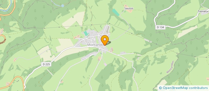 localisation de l'entreprise GROUPEMENT AGRICOLE D'EXPLOITATION EN COMMUN AGREE DE MONTABRY  VAUFREY
