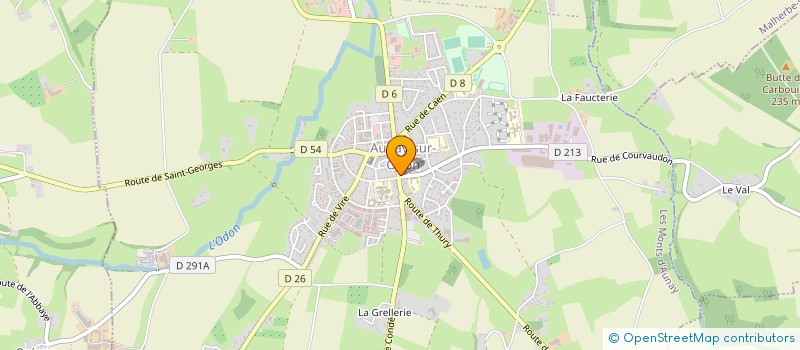 localisation de l'entreprise GROUPEMENT AGRICOLE D EXPLOITATION EN COMMUN AGREE DE RUBERCY  MALHERBE-SUR-AJON