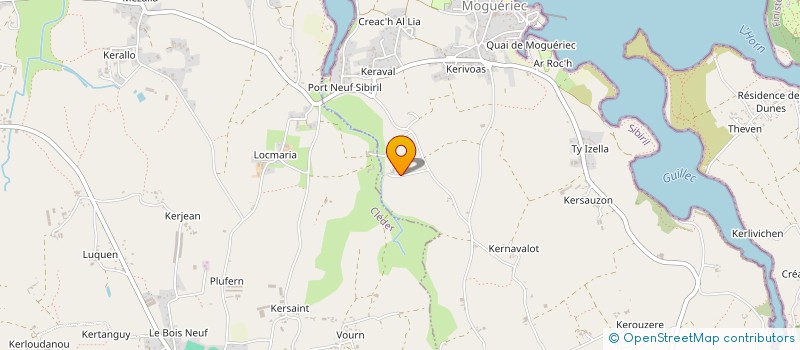 localisation de l'entreprise GROUPEMENT AGRICOLE D'EXPLOITATION EN COMMUN AGREE DE TROHEON  SIBIRIL