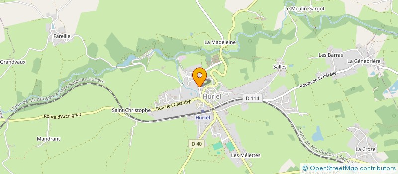 localisation de l'entreprise GROUPEMENT AGRICOLE D'EXPLOITATION EN COMMUN AGREE DECHET à ARCHIGNAT