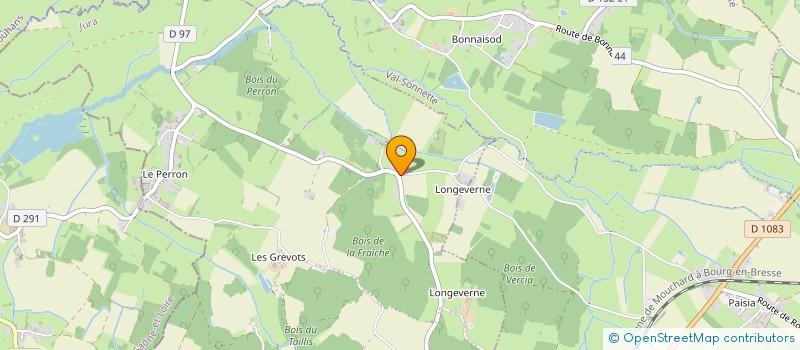 localisation de l'entreprise GROUPEMENT AGRICOLE D'EXPLOITATION EN COMMUN AGREE DEFIVERT à BEAUFORT-ORBAGNA