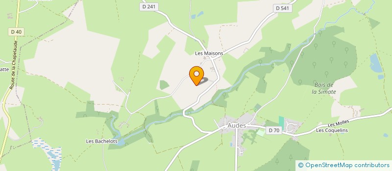 localisation de l'entreprise GROUPEMENT AGRICOLE D EXPLOITATION EN COMMUN AGREE DES FERRANDS à AUDES