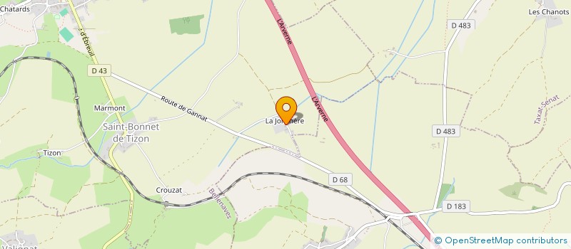 localisation de l'entreprise GROUPEMENT AGRICOLE D EXPLOITATION EN COMMUN AGREE DES FONDS  BELLENAVES