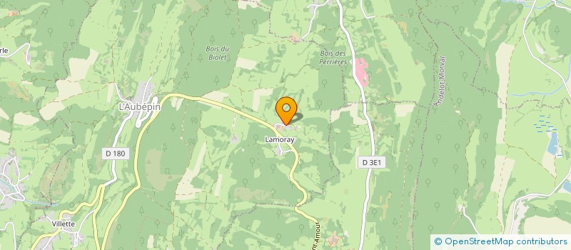 localisation de l'entreprise GROUPEMENT AGRICOLE D'EXPLOITATION EN COMMUN AGREE DES PATURAGES FLEURIS à LES TROIS-CHATEAUX