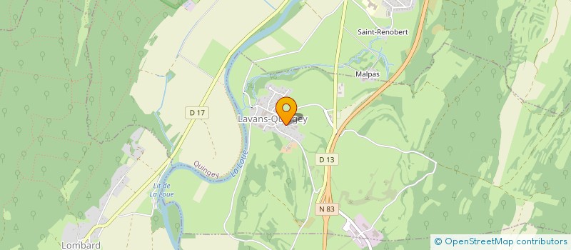 localisation de l'entreprise GROUPEMENT AGRICOLE D'EXPLOITATION EN COMMUN AGREE DES PRES DE RENNES à RENNES-SUR-LOUE