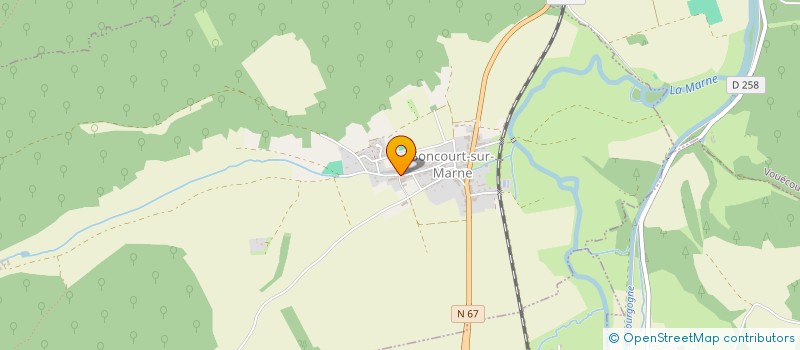 localisation de l'entreprise GROUPEMENT AGRICOLE D EXPLOITATION EN COMMUN AGREE DES TAMARIS à SONCOURT-SUR-MARNE