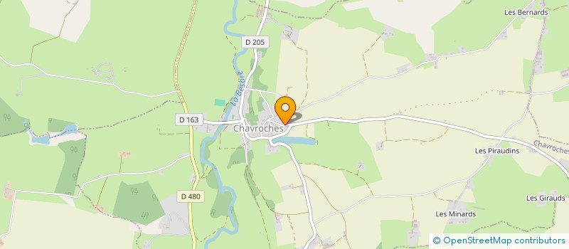 localisation de l'entreprise GROUPEMENT AGRICOLE D EXPLOITATION EN COMMUN AGREE DES TORCHATS  CHATELPERRON