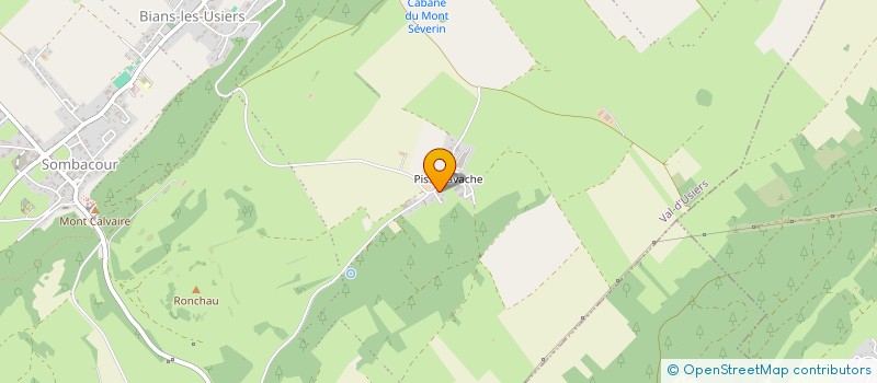 localisation de l'entreprise GROUPEMENT AGRICOLE D'EXPLOITATION EN COMMUN AGREE DES TROIS CHENES à VAL D'USIERS