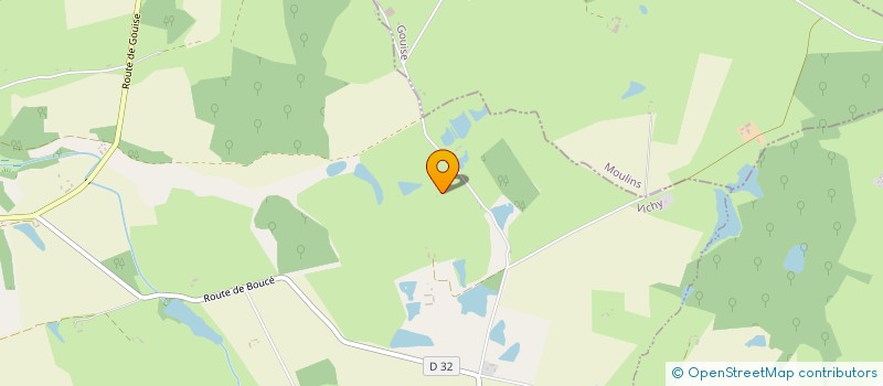 localisation de l'entreprise GROUPEMENT AGRICOLE D'EXPLOITATION EN COMMUN AGREE DES VERPRES  NEUILLY-LE-REAL