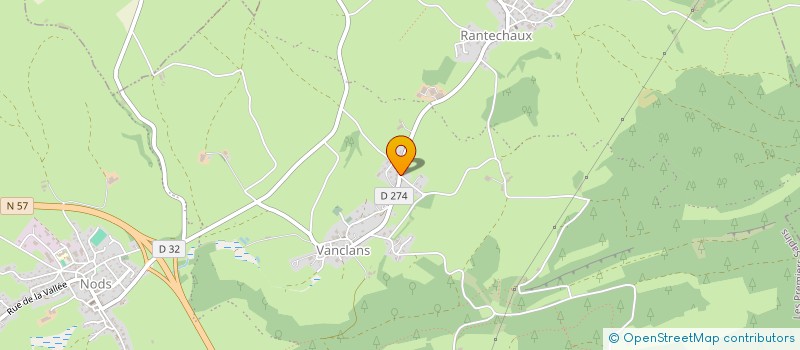 localisation de l'entreprise GROUPEMENT AGRICOLE D'EXPLOITATION EN COMMUN AGREE DU BOIS DE L'ALLIER à LES PREMIERS SAPINS