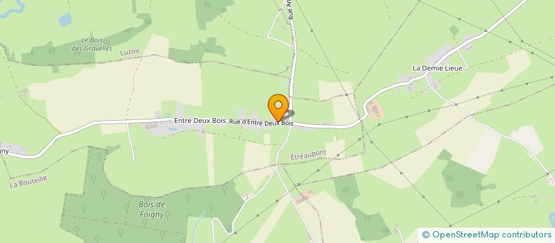 localisation de l'entreprise GROUPEMENT AGRICOLE D'EXPLOITATION EN COMMUN AGREE DU BOIS DES GRAVELLES à ETREAUPONT