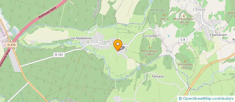 localisation de l'entreprise GROUPEMENT AGRICOLE D'EXPLOITATION EN COMMUN AGREE DU MARAIS à SAINT-DIDIER