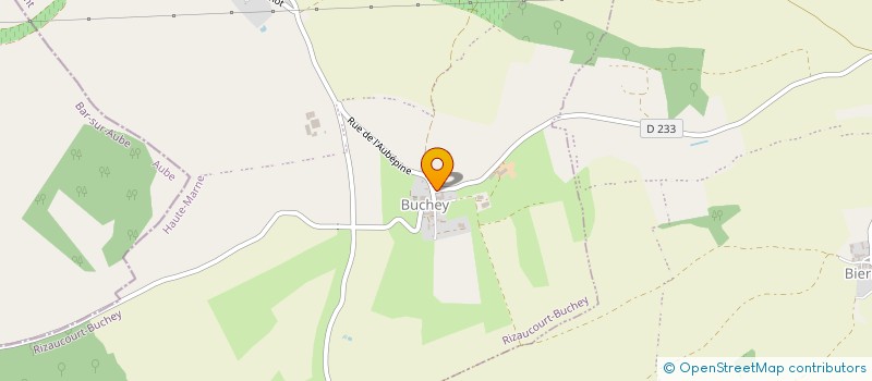 localisation de l'entreprise GROUPEMENT AGRICOLE D'EXPLOITATION EN COMMUN AGREE DU MONT JOLI à RIZAUCOURT-BUCHEY