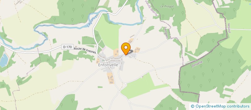 localisation de l'entreprise GROUPEMENT AGRICOLE D'EXPLOITATION EN COMMUN AGREE DU MONTANT LES ORMES à ENFONVELLE