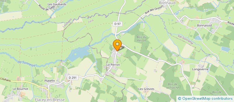 localisation de l'entreprise GROUPEMENT AGRICOLE D'EXPLOITATION EN COMMUN AGREE DU PERRON à BEAUFORT-ORBAGNA