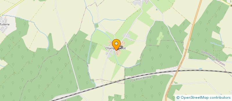 localisation de l'entreprise GROUPEMENT AGRICOLE D'EXPLOITATION EN COMMUN AGREE DU REUILLET  DAMMARTIN-MARPAIN