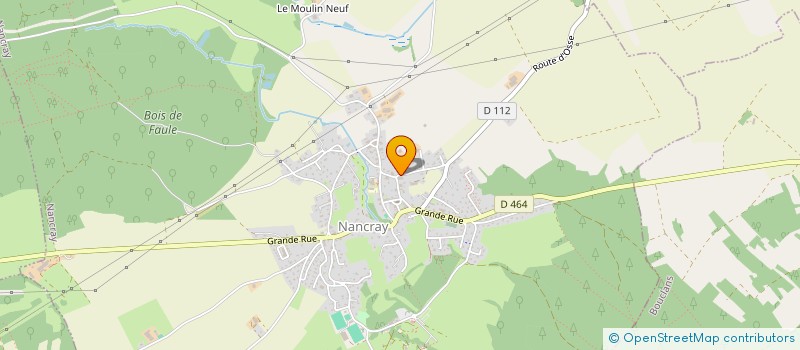 localisation de l'entreprise GROUPEMENT AGRICOLE D'EXPLOITATION EN COMMUN AGREE DU VAIZOT à NANCRAY