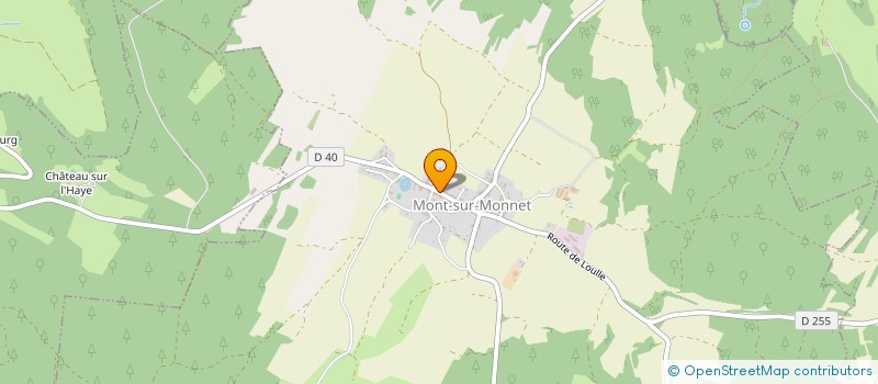 localisation de l'entreprise GROUPEMENT AGRICOLE D'EXPLOITATION EN COMMUN AGREE FERME DU FIOGET à LE VAUDIOUX
