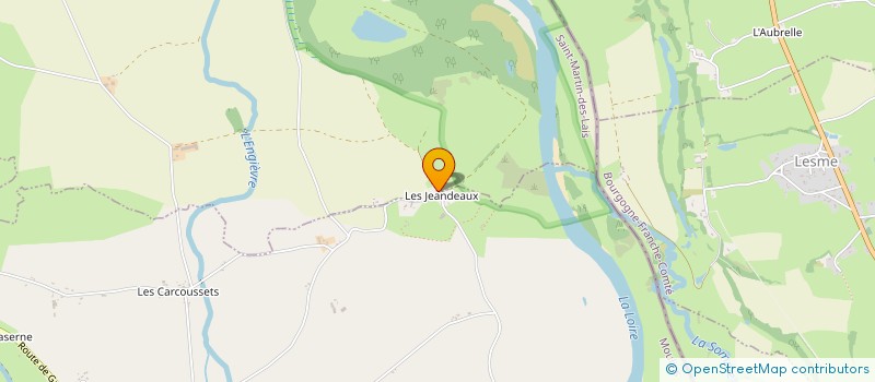 localisation de l'entreprise GROUPEMENT AGRICOLE D'EXPLOITATION EN COMMUN AGREE GERBIER  BEAULON