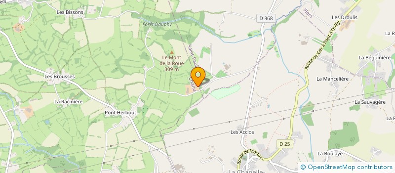 localisation de l'entreprise GROUPEMENT AGRICOLE D'EXPLOITATION EN COMMUN AGREE GUERIN FILS à CHANU