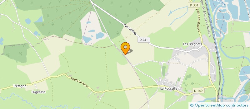 localisation de l'entreprise GROUPEMENT AGRICOLE D'EXPLOITATION EN COMMUN AGREE HERTAULT  VAUX